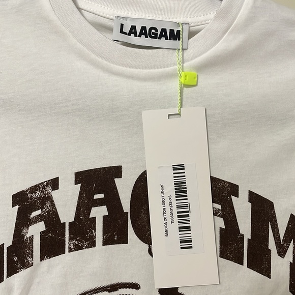 LAAGAM - Bandida Cotton Logo T-Shirt - XS - Picture 4 of 4